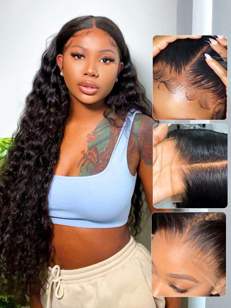 Loose Deep Wave Lace Front Wigs Human Hair Long Wigs For Women 3